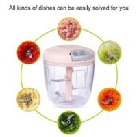 Manual Hand Pull Vegetable & Meat Chopper - Image 3