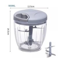 Manual Hand Pull Vegetable & Meat Chopper - Image 2