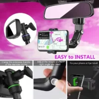 Car Rearview 360 Rotating Clip - Image 5
