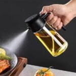 2-in-1 Glass Oil Dispenser & Spray Bottle